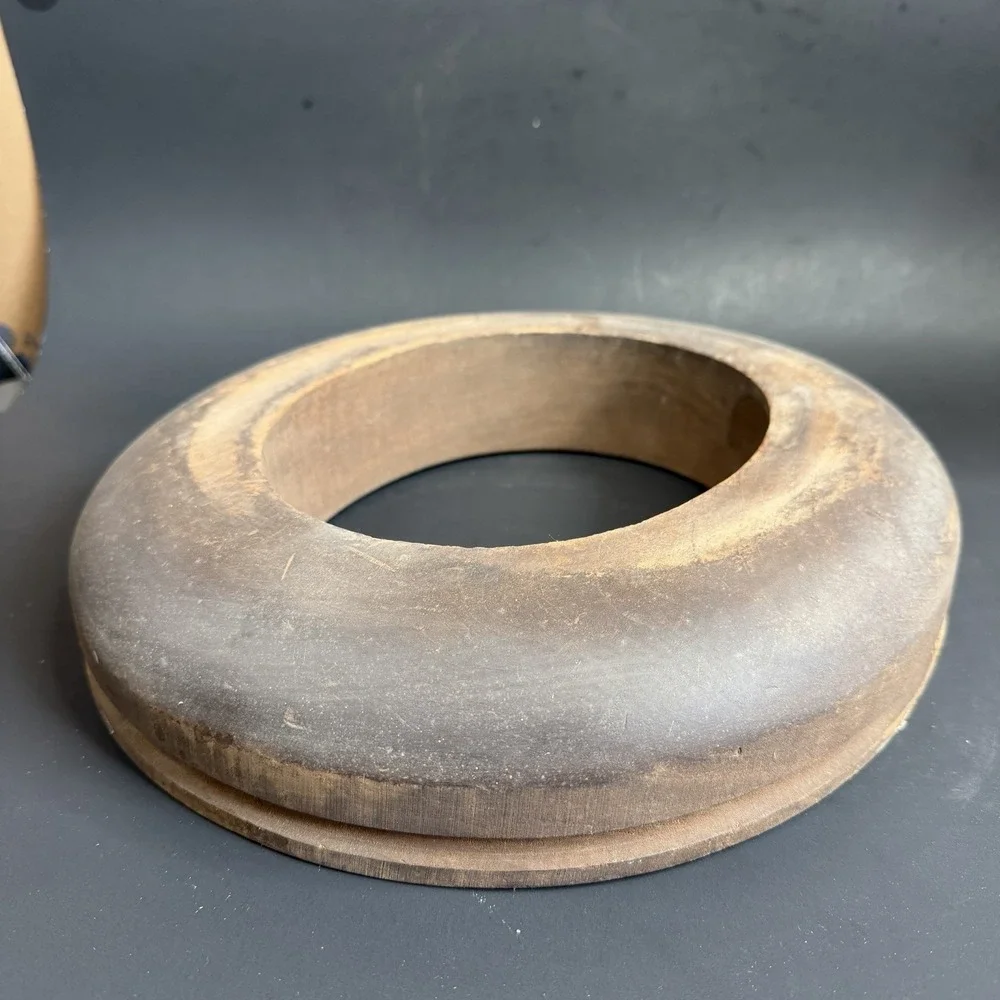 Vtg Hatters Supply House Industrial Wooden Millinery Hat Mold Block Form 514 7 2